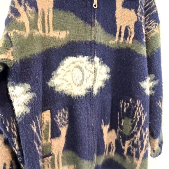 Vintage Ruminahui Wool Zip Jacket - Picture 2 of 4